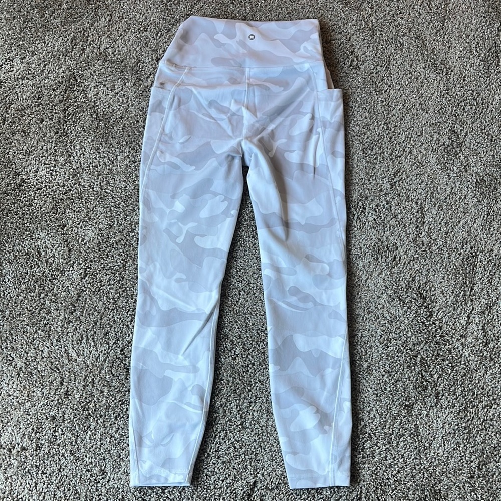 RBX white camo leggings